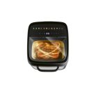 Gourmetmaxx 16409 AirFryer 1800W 12.5 literes XXL 9 az 1-ben Air Fryer, grillcsirke és kebab sütő, forrólevegős, légkeveréses digitális sütő, minisütő, forgó grillel, 3 grillráccsal, tepsivel