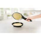 Gourmetmaxx 750W 20 cm elektromos palacsintasütő, 19162 Crepe Maker, elektromos serpenyő palacsintasütéshez