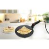   Gourmetmaxx 750W 20 cm elektromos palacsintasütő, 19162 Crepe Maker, elektromos serpenyő palacsintasütéshez