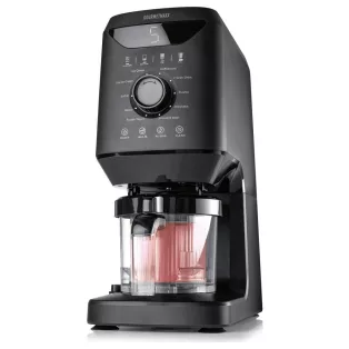   GOURMETmaxx 19370 Premium Freezy Ice Cream Maker, prémium elektromos fagyigép, fagylaltgép, jeges ital, sorbet és fagylaltkészítő, jégkásakészítő gép 800W 2 x 500 ml (LW-1001)