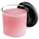 GOURMETmaxx 19370 Premium Freezy Ice Cream Maker, prémium elektromos fagyigép, fagylaltgép, jeges ital, sorbet és fagylaltkészítő, jégkásakészítő gép 800W 2 x 500 ml (LW-1001)