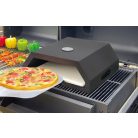 Hausmeister | GardenMeister GM 2004 PizzaBox 30 cm pizzához pizzakővel, pizzasütő kemence (doboz) kivehető kerámialappal kerti grillezőhöz, faszenes grillsütőhöz, gázgrillhez (Pizza kemence)