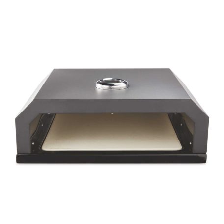 Hausmeister | GardenMeister GM 2004 PizzaBox 30 cm pizzához pizzakővel, pizzasütő kemence (doboz) kivehető kerámialappal kerti grillezőhöz, faszenes grillsütőhöz, gázgrillhez (Pizza kemence)