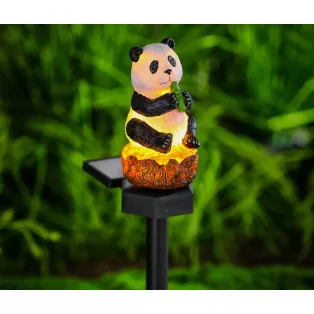   Garden Meister GM 3031 Panda 40 x 7 x 7 cm melegfehér kültéri napelemes (szolár) kerti lámpa