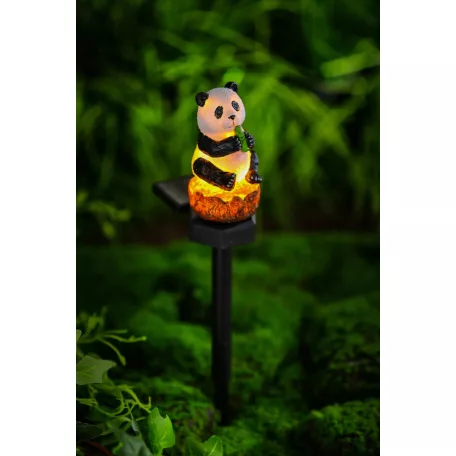 Garden Meister GM 3031 Panda 40 x 7 x 7 cm melegfehér kültéri napelemes (szolár) kerti lámpa