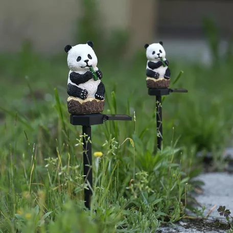 Garden Meister GM 3031 Panda 40 x 7 x 7 cm melegfehér kültéri napelemes (szolár) kerti lámpa