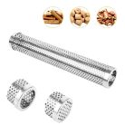 GrillMeister Smoker Tube BBQ 30 x 5 cm nemesacél inox füstölőcső intenzív grillaromához, faszén-, gáz- és pellet tüzelésű grillekhez