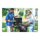 Grill Meister Stainless Steel 6 részes nemesacél grillező készlet, grillező eszközök, grillfordító lapátkészlet 2 palackkal olajokhoz, mártásokhoz