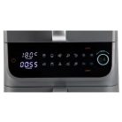 GourmetMaxx DS-16404 Fry Up Air Fryer 2500W 3.5L + 6.5L családi, 10 literes XXL digitális AirFryer 2 függőleges fiókkal, LCD kijelzővel, 10 programmal, kompakt méretben 8 személynek