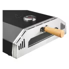 Grill Meister GGPO 4000 B1 gázüzemű pizzakemence, PB PizzaBox 400°C 30 cm gázos pizzasütő, hordozható party pizza kemence