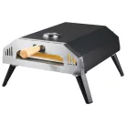 Grill Meister GGPO 4000 B1 gázüzemű pizzakemence, PB PizzaBox 400°C 30 cm gázos pizzasütő, hordozható party pizza kemence