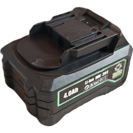 DIY Master / GardenMaster E-Master 2 x 20V 4Ah DUPLA akku és töltő szett, 2 db Makita kompatibilis 4000 mAh li-ion akkumulátor + 1 db 21.5V 2.2A hálózati töltő Garden Master E-Master kerti gépekhez