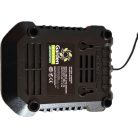 DIY Master / GardenMaster E-Master 2 x 20V 4Ah DUPLA akku és töltő szett, 2 db Makita kompatibilis 4000 mAh li-ion akkumulátor + 1 db 21.5V 2.2A hálózati töltő Garden Master E-Master kerti gépekhez