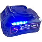 DIY Master / GardenMaster E-Master 20V 4Ah akku és töltő szett, Makita kompatibilis 4000 mAh li-ion akkumulátor + 21.5V 2.2A hálózati töltő Garden Master E-Master kerti gépekhez