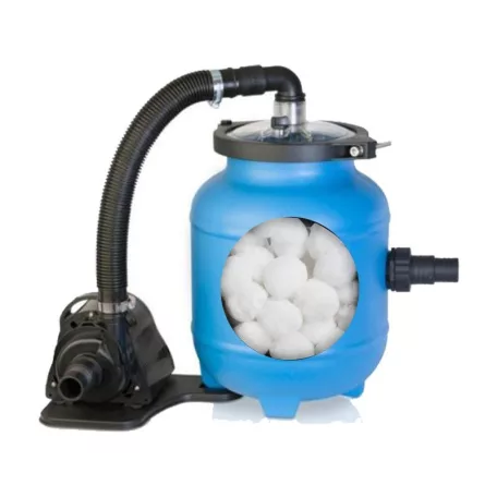 Gre Aqualoon FAQ200 Filter 4 m3/h 100W (homokszűrős) vízforgató szűrőrendszer kerti medencékhez + 320g NEO szűrőlabda 
