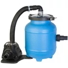 Gre Aqualoon FAQ200 Filter 4 m3/h 100W (homokszűrős) vízforgató szűrőrendszer kerti medencékhez + 320g NEO szűrőlabda 