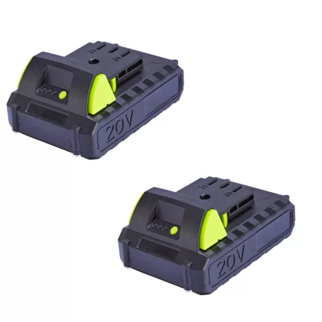 GardenStar PRTA 20V 2Ah DUPLA li-ion akkus, akkumulátoros, késes fűszegélynyíró, fűszegélyvágól, fűkasza 12 db késsel, 2 db 20V 2Ah akkuval és dupla töltővel