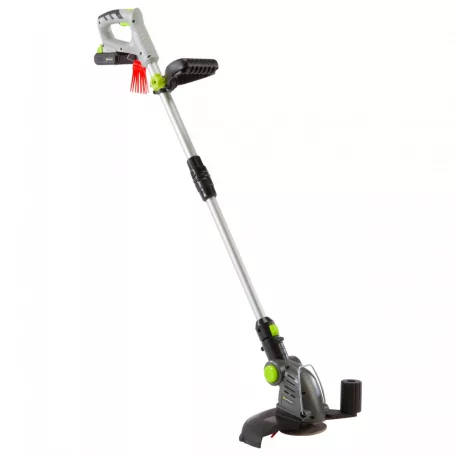 GardenStar PRTA 20V 2Ah DUPLA li-ion akkus, akkumulátoros, késes fűszegélynyíró, fűszegélyvágól, fűkasza 12 db késsel, 2 db 20V 2Ah akkuval és dupla töltővel