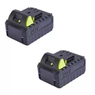 GardenStar PRTA 20V 4Ah DUPLA li-ion akkus, akkumulátoros, késes fűszegélynyíró, fűszegélyvágól, fűkasza 12 db késsel, 2 db 20V 4Ah akkuval és dupla töltővel