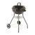 GardenStar BBQ 11339 Barbecue faszenes 3 lábú gömbgrill polccal, 41 cm sütőrács átmérővel (6 személyes kerti grillsütő)