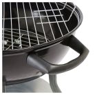 GardenStar BBQ 11339 Barbecue faszenes 3 lábú gömbgrill polccal, 41 cm sütőrács átmérővel (6 személyes kerti grillsütő)