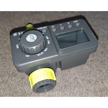 GardenStar digitális öntözésidőzítő, öntözőóra, öntözésvezérlő automata, öntözőkomputer heti vagy napi ütemezéssel