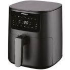 Ambiano GT-AF-17 / GT-AF-20 MIDI 1400W 3.5L kompakt digitális Air Fryer, légkeveréses olajmentes sütő, Airfryer olajsütő, fritőz, 8 beépített programmal, fekete / fehér színben