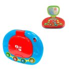 GWIC | Carousel Chunky Mini laptop - magyarul beszélő baby laptop tükrös kijelzővel, oktató foglalkoztató játék