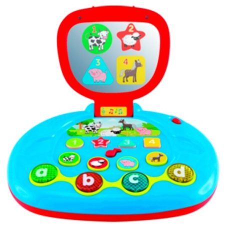 GWIC | Carousel Chunky Mini laptop - magyarul beszélő baby laptop tükrös kijelzővel, oktató foglalkoztató játék