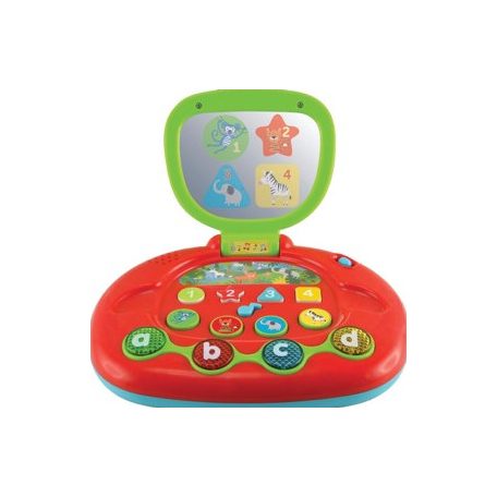 GWIC | Carousel Chunky Mini laptop - magyarul beszélő baby laptop tükrös kijelzővel, oktató foglalkoztató játék