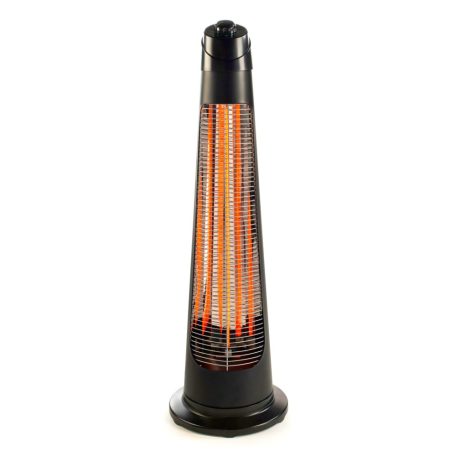 GardenLine / SilverLine IN 26153 Comfort C-WAVE Patio Heater kültéri infravörös hősugárzó, 450W / 900 W IP24 terasz infravörös fűtőtest