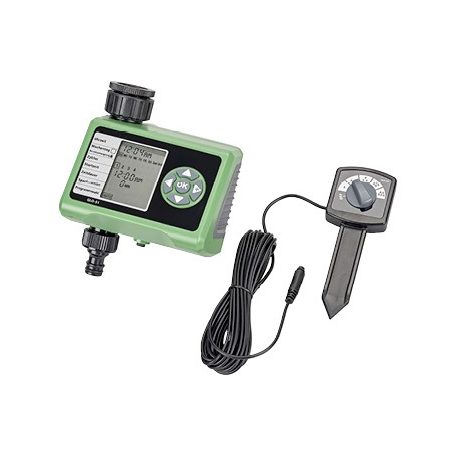 GardenLine GLO-51 öntözőkomputer, digitális öntözésidőzítő, öntözésvezérlő, öntöző automata esőérzékelővel
