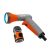 Gardena Classic 18312 öntözőfej készlet, zuhanyfejes locsolófej szett, aquastop gyorscsatlakozóval 1/2" - 5/8" (13-15 mm), fagyálló, UV-álló (18312-33.953.01/2022)