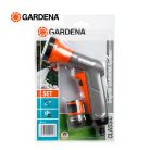 Gardena Classic 18312 öntözőfej készlet, zuhanyfejes locsolófej szett, aquastop gyorscsatlakozóval 1/2" - 5/8" (13-15 mm), fagyálló, UV-álló (18312-33.953.01/2022)