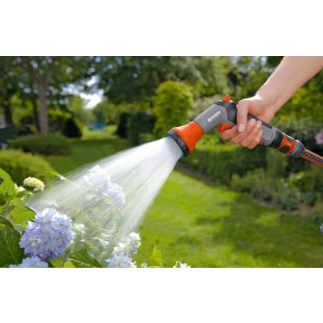 Gardena Classic 18312 öntözőfej készlet, zuhanyfejes locsolófej szett, aquastop gyorscsatlakozóval 1/2" - 5/8" (13-15 mm), fagyálló, UV-álló (18312-33.953.01/2022)