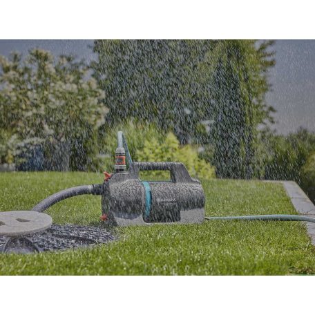 Gardena 4100 Silent 550W 4100 l/óra 3-6 bar extra csendes kerti JET szivattyú, 50 dB (9050-20)