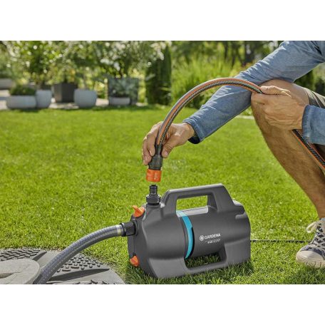 Gardena 4100 Silent 550W 4100 l/óra 3-6 bar extra csendes kerti JET szivattyú, 50 dB (9050-20)