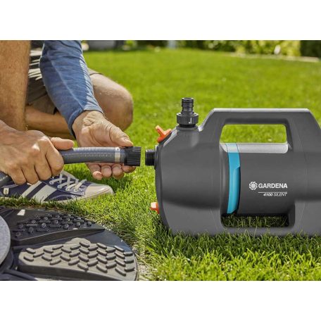 Gardena 4100 Silent 550W 4100 l/óra 3-6 bar extra csendes kerti JET szivattyú, 50 dB (9050-20)