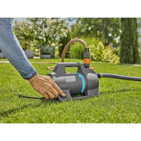 Gardena 4100 Silent 550W 4100 l/óra 3-6 bar extra csendes kerti JET szivattyú, 50 dB (9050-20)