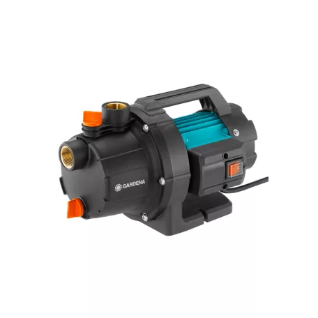 HIÁNYOS Gardena Basic 3000/4 önfelszívó JET rendszerű 600W kerti öntöző szivattyú 35m szállítás / 7m emelési magasság, 3000 liter/óra
