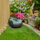 Gardena Sileno Minimo 250 (15201-32) akkumulátoros, 18V 2Ah akkus automata Bluetooth robotfűnyíró, fűnyíró robot 65 perc / 400 m2