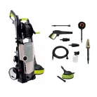 GardenStar GS-165 Home & Car Kit 165 bar 2400W magasnyomású mosó, sterimo teraszmosó kefével, szennymaró szórófejjel, autómosó kefével és forgó körkefével