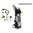 GardenStar GS-165 Home & Car Kit 165 bar 2400W magasnyomású mosó, sterimo teraszmosó kefével, szennymaró szórófejjel, autómosó kefével és forgó körkefével