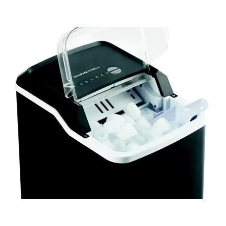 GOURMETmaxx 11206 fekete 150W 1.3L háztartási jégkocka készítő gép, jégkockagép 12 kg / 24 óra