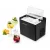 GOURMETmaxx 15610 / 2026 fekete 115W 1.5L háztartási jégkocka készítő gép, jégkockagép 12 kg / 24 óra