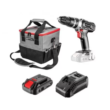 Graphite 58G010 Kit 55Nm 18V 2Ah akkus, li-ion akkumulátoros fúró, ütvefúró, csavarbehajtó szett 