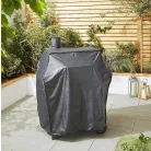 Grill Master American Grill Charcoal BBQ XL faszenes amerikai típusú grill, kerti grillező, grillsütő 12 főre, 42 x 58 cm grillfelülettel és védőhuzattal