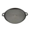   Grill Meister / Perfect Home 12003 kerek, 33 cm átmérőjű öntöttvas grillserpenyő, grill serpenyő