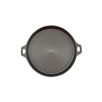   Grill Meister / Perfect Home 12003 kerek, 33 cm átmérőjű öntöttvas grillserpenyő, grill serpenyő