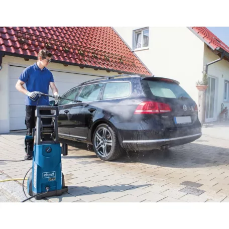 Scheppach HCE 2000 Set 2000W 153 bar fém szivattyús magasnyomású mosó, sterimo, szennymaró és habosoító fúvókával